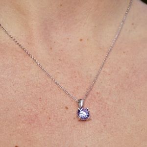 J&LBIJOUX Jewelry - S925 June (alexandrite) birthstone necklace J&LBIJOUX Jewelry - S925 June (alexandrite) birthstone necklace